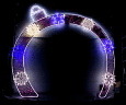 Новогодняя арка "Шар" 3*3,5 м 