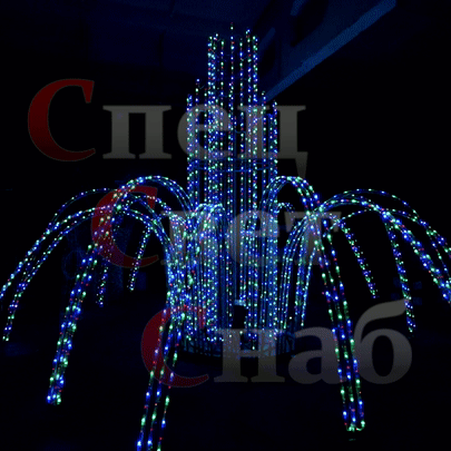 Благоустройство улицы фонтан F2