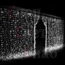 Световой Занавес "Дождь". Белый.