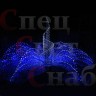 Уличный светодиодный фонтан "Симфония-2" белый синий
