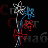 Светодиодная консоль "Букет Триколор"