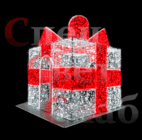 Светодиодная арка "Подарок" 2 x 2 x 3 м